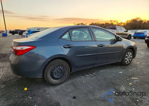 2016 Toyota Corolla L z USA, uszkodzony, nr VIN 2T1BURHE4GC728485